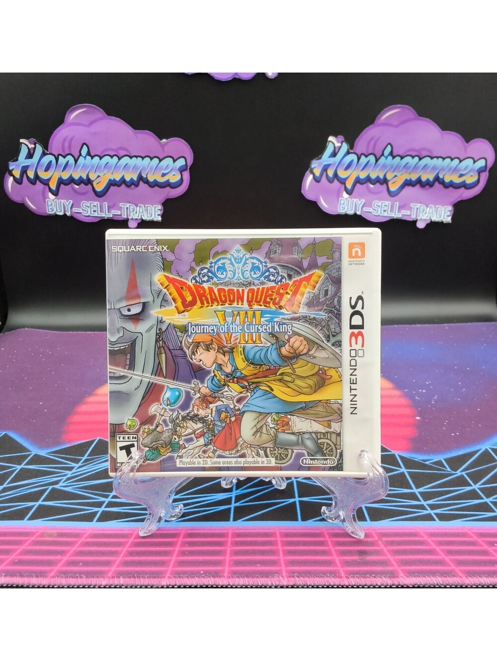 Dragon Quest VIII: Journey of the Cursed King (Nintendo 3DS, 2015) CIB